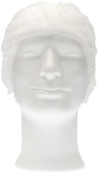 Haarnet CMT clip non-woven M 50cm PP wit 100 stuks