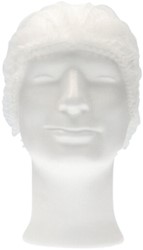 Haarnet CMT clip non-woven L 53cm PP wit 100 stuks