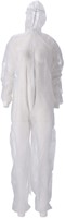 Overall CMT L non-woven ritssluiting PP wit 50 stuks