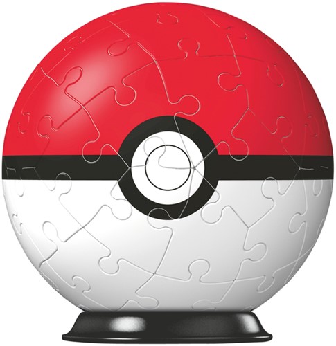 3D puzzel Ravensburger Pokemon Pokeball 54 stuks-2