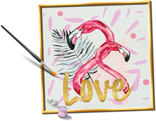 Schilderen op nummers CreArt Love-3