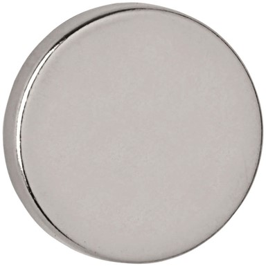 Magneet MAUL Neodymium rond 15x3mm 3.2kg 10 stuks
