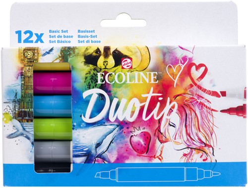 Duotip Talens Ecoline set à 12 stuks basis-3