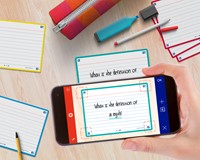 Flashcard Oxford 2.0 75x125mm 80 vel 250gr lijn assorti-4