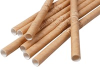 Drinkrietje IEZZY karton buigbaar Ø 6x240mm 100% fair 200 stuks bruin-3