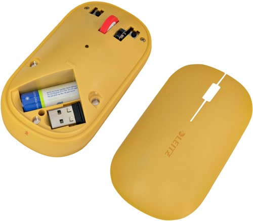 Draadloos muis Leitz Cosy geel-2