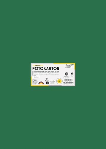 Fotokarton Folia 300gr 50x70cm 10vel 58 dennengroen