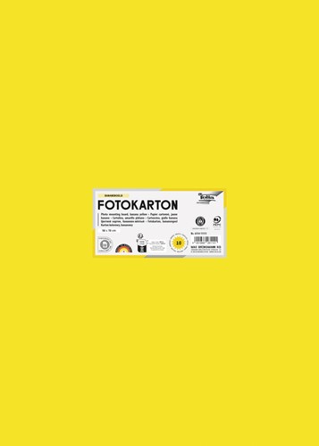 Fotokarton Folia 300gr 50x70cm 14 banaangeel