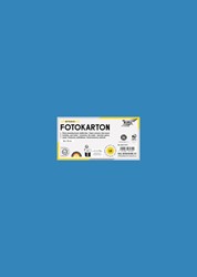Fotokarton Folia 300gr 50x70cm 10vel 34 middenblauw
