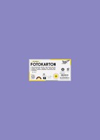 Fotokarton Folia 300gr 50x70cm 10vel 37 violetblauw