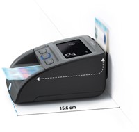 Valsgeld detector Safescan 155S automatisch zwart-1