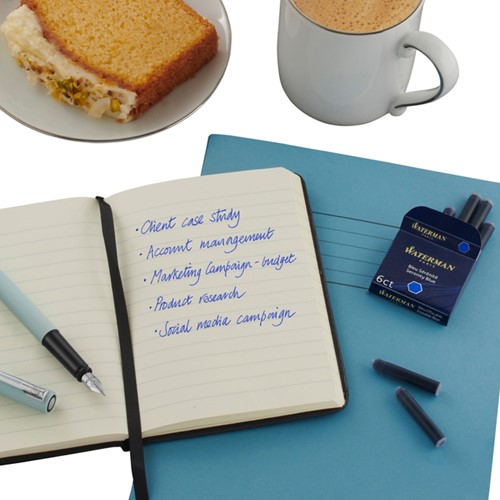 Vulpen Waterman Allure pastel blue CT fijn-7