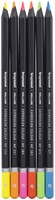 Kleurpotlood Bruynzeel Expression blik à 6 neonkleuren-2