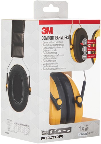 Oorkap 3M Peltor Optime Comfort H510A (87-98dB)-2