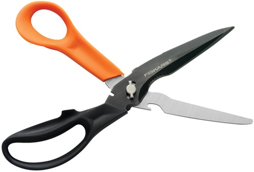 Schaar Fiskars Cuts+More Titanium multifunctioneel zwart-3
