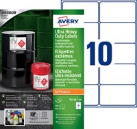 Etiket Avery B7173-50 99x57mm polyethyleen wit 500 etiketten-2