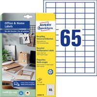 Etiket Avery LR3666-10 38x21.2mm recycled wit 650 stuks-2
