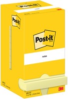 Memoblok Post-it 654 76x76mm geel 12 stuks-3