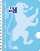 Collegeblok Oxford School A4+ lijn 23-gaats 160 pagina's 80gr pastel assorti 3 stuks-2