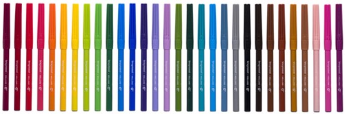 Viltstift Bruynzeel Kids set à 30 kleuren-2