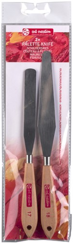 Schildersmes Talens Art Creation set à 2 stuks bruin