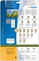 Etiket HERMA 10756 105x148mm silphie bruin 80 stuks-2