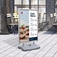 Stoepbord Europel waterbestendig watervoet 32mm A0-1