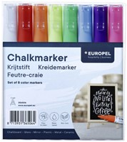 Krijtstift Europel 3mm assorti etui 8 stuks-2