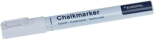 Krijtstift Europel 3mm wit etui 8 stuks-1