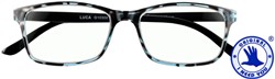 Leesbril I Need You +2.00 dpt Luca blauw
