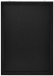 Krijtbord Europel met lijst 60x84cm zwart
