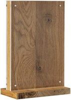 Kaarthouder Europel A5 acryl/hout/magneet-2
