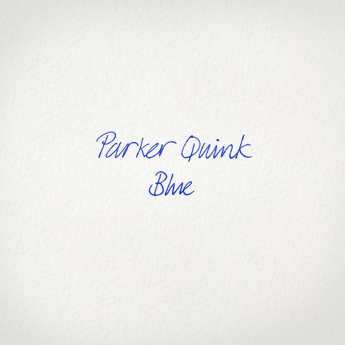 Rollerpenvulling Parker Quink medium blauw blister à 2 stuks-1