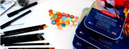 Kleurpotloden Derwent Chromaflow set à 48 kleuren-1