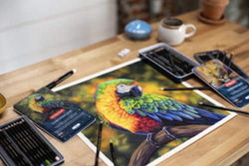 Kleurpotloden Derwent Chromaflow set à 12 kleuren-4