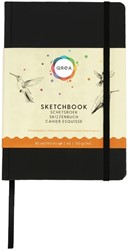 Tekenboek Qrea A5 80 vel 100gr