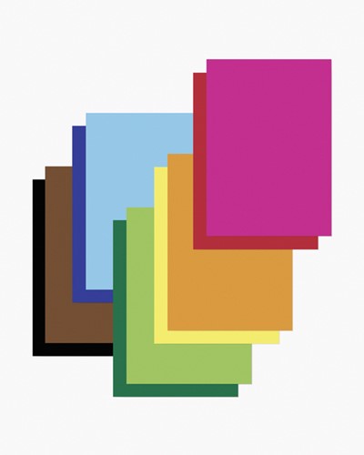 Etalagekarton Folia 1-zijdig 48x68cm 380gr nr926 fluor roze-2