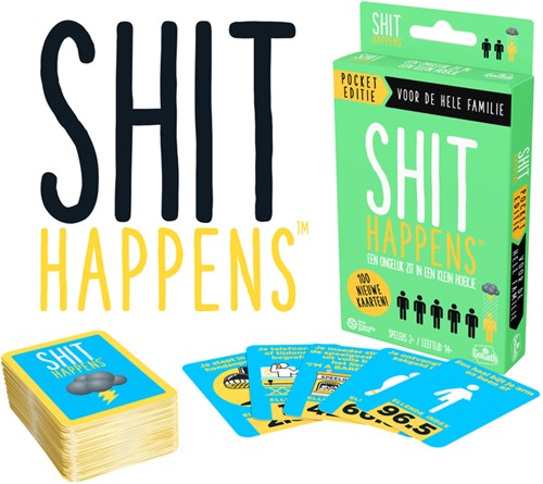 Shit Happens Familie Pocket Editie Kaartspel-1