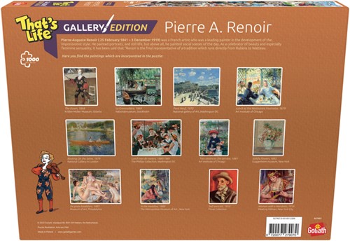 Puzzel That's Life Gallery Edition: Pierre 1000 stukjes-2