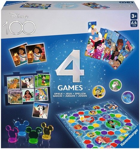 Spel Disney 100 jaar 4 in 1