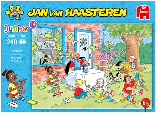 Puzzel Jan van Haasteren Junior 14 De Goochelaar 240 stukjes-3
