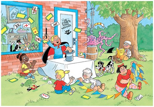 Puzzel Jan van Haasteren Junior 14 De Goochelaar 240 stukjes-1