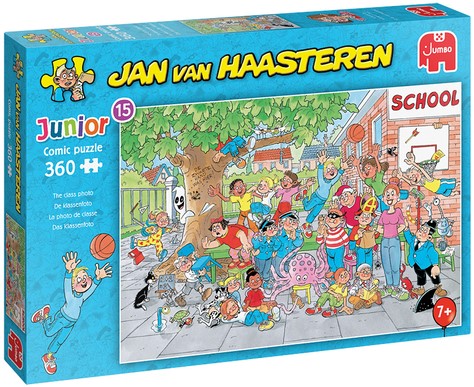 Puzzel Jan van Haasteren Junior 15 Klassenfoto 360 stukjes