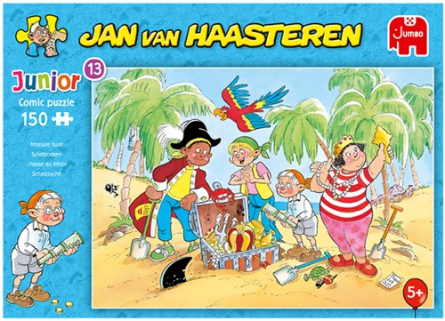 Puzzel Jan van Haasteren Junior 13 Treasure Hunt 150 stukjes-3