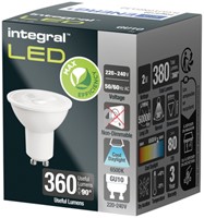 Ledlamp Integral GU10 6500K koel wit 2W 380lumen-2