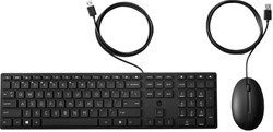 Toetsenbord + muis HP 320MK Qwerty zwart