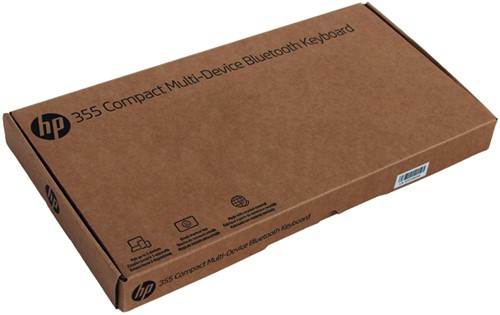 Toetsenbord HP 355 compact multi-device Qwerty zwart-2