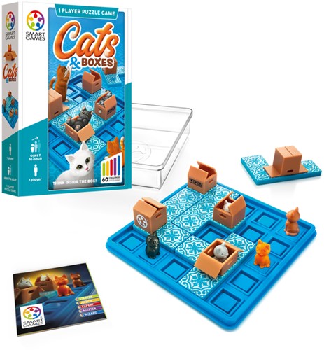 Puzzelspel Smart Games Cats & Boxes-2