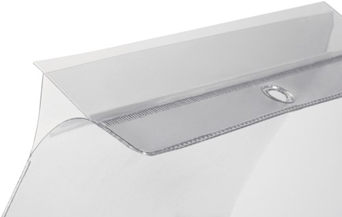 Insteekmap U-model Durable met ophangoog A5 transparant 10 stuks-2