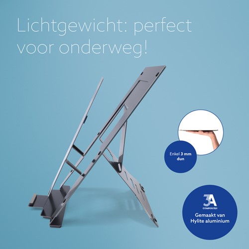 Laptopstandaard R-Go Riser Documenthouder-3